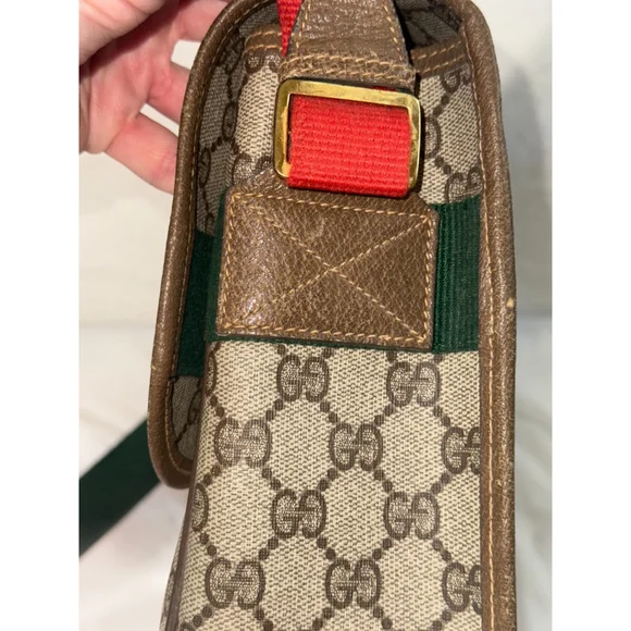 1990 Vintage Supreme Gucci Messenger Bag 019390091 - Picture 12 of 16